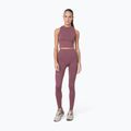 Legginsy treningowe damskie 4F SPDF012 burgundy 2