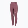 Legginsy treningowe damskie 4F SPDF012 burgundy 3