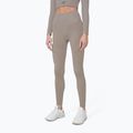 Legginsy damskie 4F SPDF012 beige