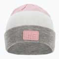 Czapka zimowa dziecięca 4F JCAD002 light pink 2