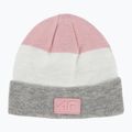 Czapka zimowa dziecięca 4F JCAD002 light pink 5