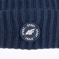 Czapka zimowa dziecięca 4F JCAM003 denim 4