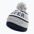Czapka zimowa dziecięca 4F JCAM005 cold light grey melange 3