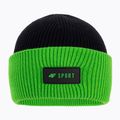Czapka zimowa dziecięca 4F JCAM004 green 2