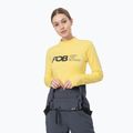 Longsleeve termoaktywny damski 4F BIDD030 light lemon