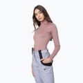 Longsleeve termoaktywny damski 4F BIDD032 dark pink