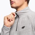 Bluza męska 4F BIMP010 cold light grey melange 5