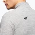 Bluza męska 4F BIMP010 cold light grey melange 6