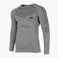 Longsleeve termoaktywny męski 4F BIMB030G cold light grey melange 2