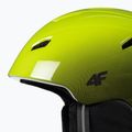 Kask narciarski dziecięcy 4F M016 canary green 6