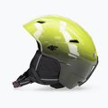 Kask narciarski dziecięcy 4F M016 canary green 11