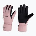 Rękawice narciarskie damskie 4F RED002 light pink