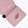 Rękawice narciarskie damskie 4F RED002 light pink 4