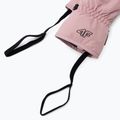 Rękawice narciarskie damskie 4F RED002 light pink 5