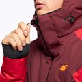 Kurtka narciarska męska 4F KUMN015 burgundy 7