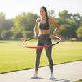 Hula hop z wypustkami Body Sculpture Bb 6412 grey/red 6