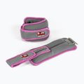 Obciążniki na nadgarstki Body Sculpture Bb 2700Uepk 2 x 0,5 kg grey/pink