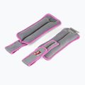 Obciążniki na nadgarstki Body Sculpture Bb 2700Uepk 2 x 0,5 kg grey/pink 3