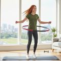 Hula hop z obciążeniem Body Sculpture Bb 6450 2 Kg black/red 10