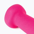 Hantel ogumowany Body Sculpture BW 513 z PVC 1 kg pink 6