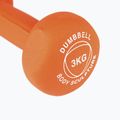 Hantel ogumowany Body Sculpture BW 513 z PVC 3 kg orange 5