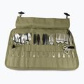 Zestaw sztućców OFFLANDER Camping Cutlery Set with Case green