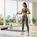 Hula hop z obciążeniem Body Sculpture Bb 6430 1.2 Kg grey/orange 9