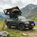 Namiot dachowy 3-osobowy OFFLANDER Fold E 150 brown/black 9