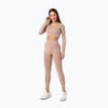 Longsleeve treningowy damski Carpatree Yasmine Seamless beige stone wash 2