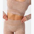 Longsleeve treningowy damski Carpatree Yasmine Seamless beige stone wash 4