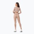 Legginsy treningowe damskie Carpatree Yasmine Seamless beige stone wash 4