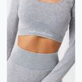 Longsleeve treningowy damski Carpatree Yasmine Seamless blue stone wash 4