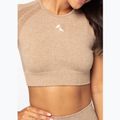 Top treningowy damski Carpatree Vibe Seamless beige melange 4