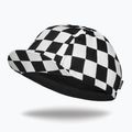 Czapka z daszkiem rowerowa Luxa Squares black/white 7