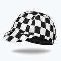 Czapka z daszkiem rowerowa Luxa Squares black/white 8