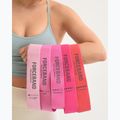 Zestaw taśm do ćwiczeń FORCEBAND Mini Band 5 szt. + E-BOOK pink 5