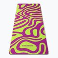 Mata do jogi/fitness FORCEBAND Abstract Violet 4 mm violet/lime 2