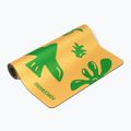 Mata do jogi/fitness FORCEBAND Energy Yellow 4 mm green/yellow 2