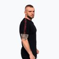 Koszulka męska Octagon Stripe black/red 3
