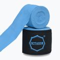 Bandaże bokserskie Octagon Fightgear Supreme Basic 300 cm light blue 2