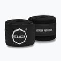 Bandaże bokserskie Octagon Fightgear Supreme Printed 300 cm black/white