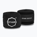 Bandaże bokserskie Octagon Fightgear Supreme Printed 500 cm black/white
