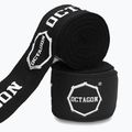 Bandaże bokserskie Octagon Fightgear Supreme Printed 500 cm black/white 2
