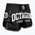 Spodenki treningowe Octagon Kickboxing/Muay Thai Legion Fight Legion Premium black/white