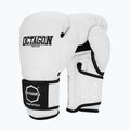 Rękawice bokserskie Octagon Matt white