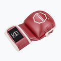 Rękawice grapplingowe Octagon Metallic MMA red 2