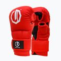 Rękawice sparingowe Octagon Legion Kevlar MMA red 2