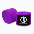 Bandaże bokserskie Octagon Legion Standard 400 cm purple