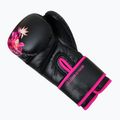 Rękawice bokserskie Octagon Legion Flower black/pink 3