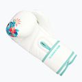 Rękawice bokserskie Octagon Legion Flower white/sea green 3